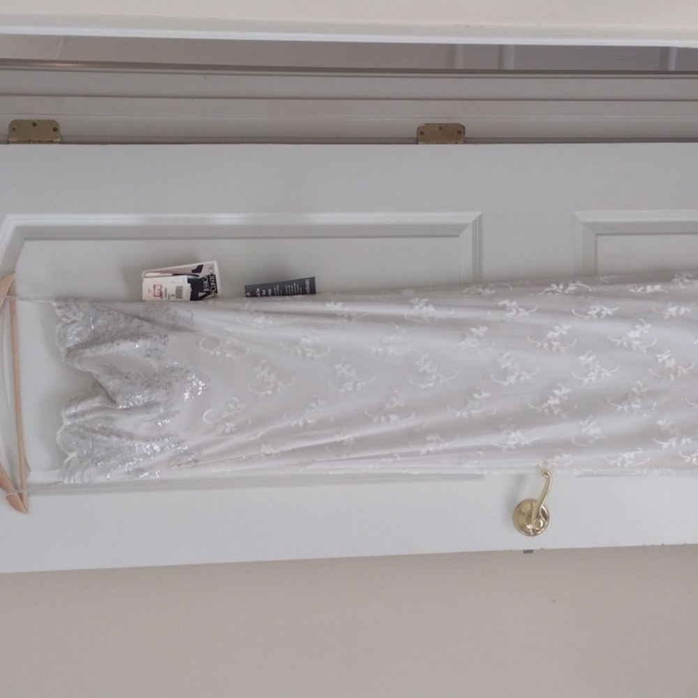 Vintage Jessica McClintock strapless dress